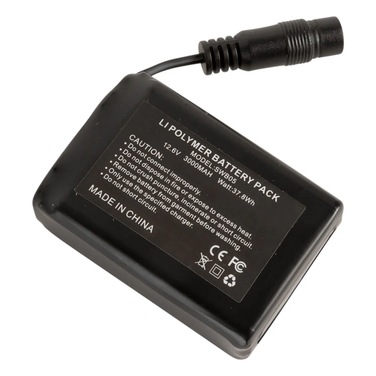 12 Volt Ignite Battery for Ignite-Heated Jackets - Image 2