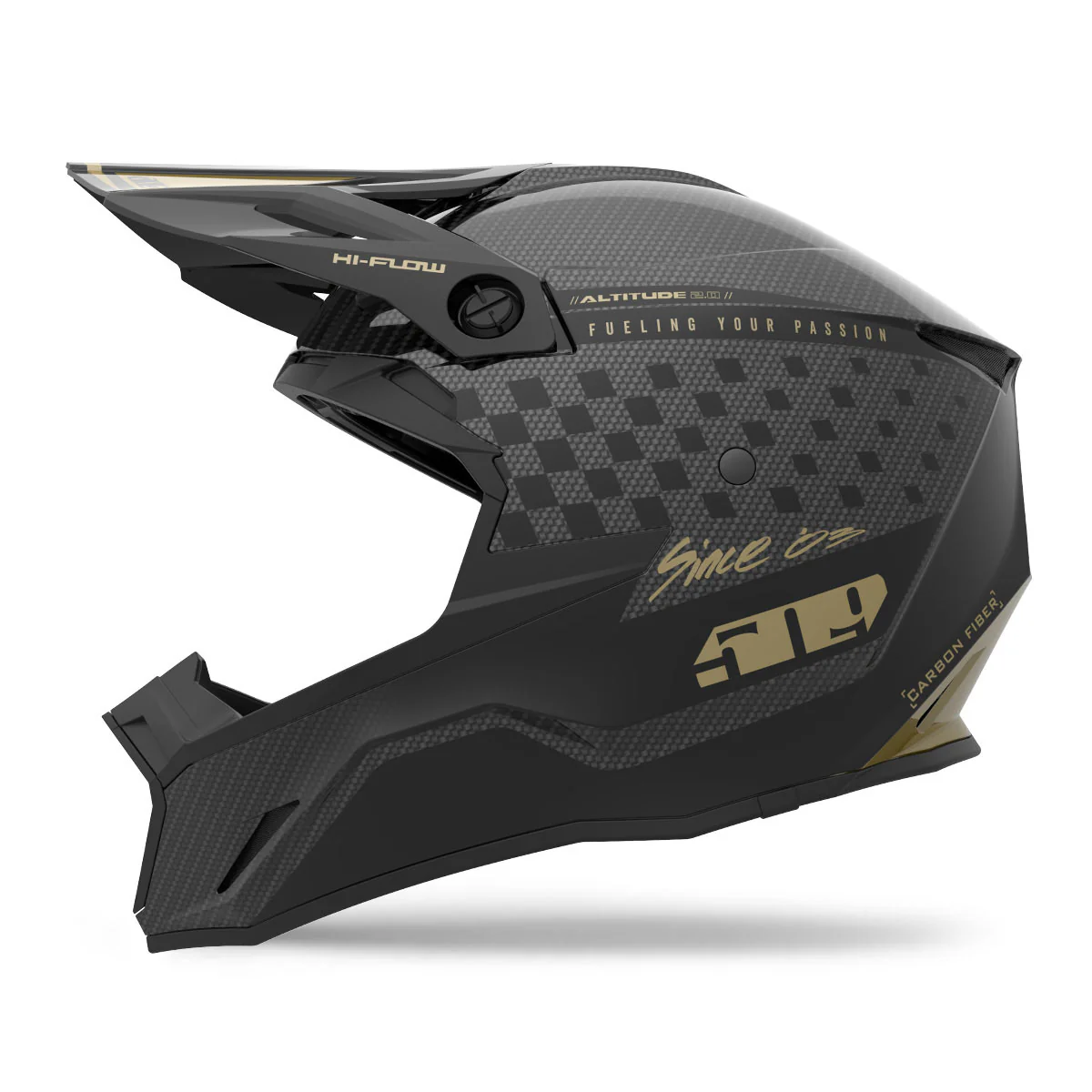 Altitude 2.0 Offroad Carbon Fiber Helmet - Image 11