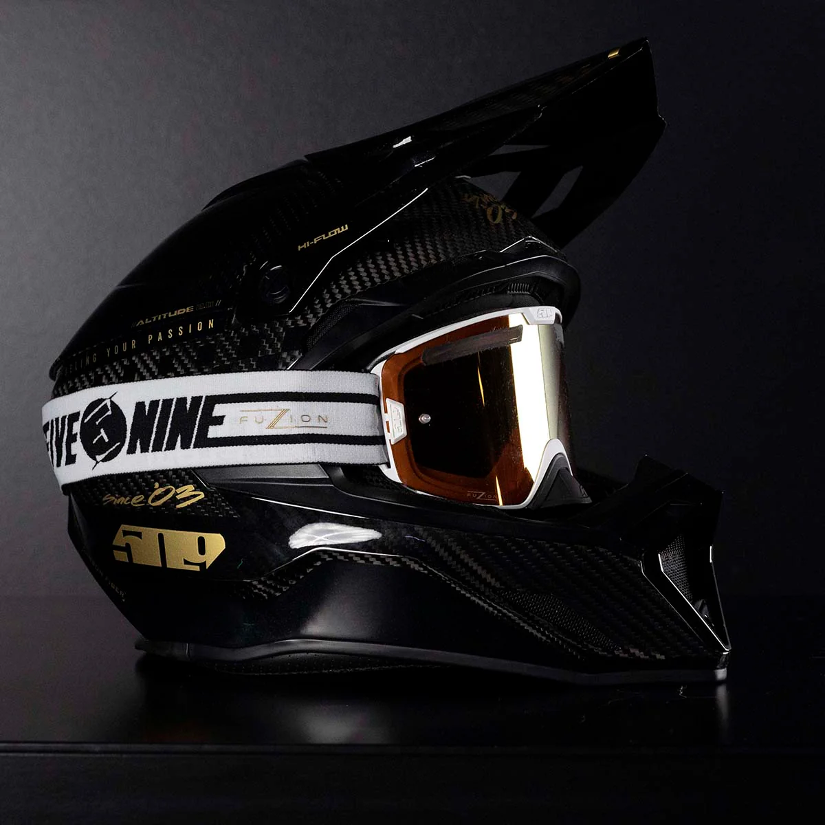 Altitude 2.0 Offroad Carbon Fiber Helmet - Image 16