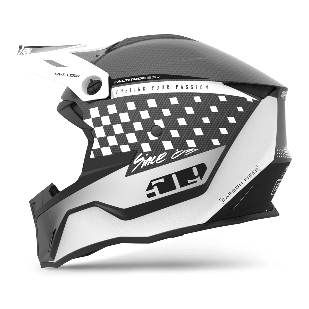 Altitude 2.0 Offroad Carbon Fiber Helmet - Image 6