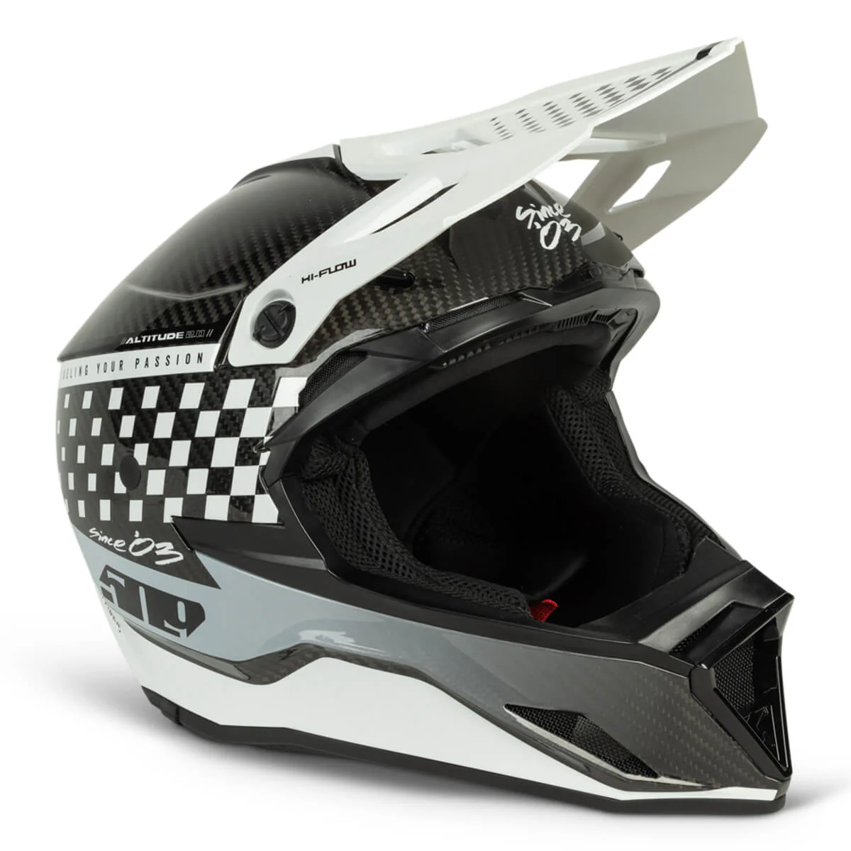 Altitude 2.0 Offroad Carbon Fiber Helmet - Image 9