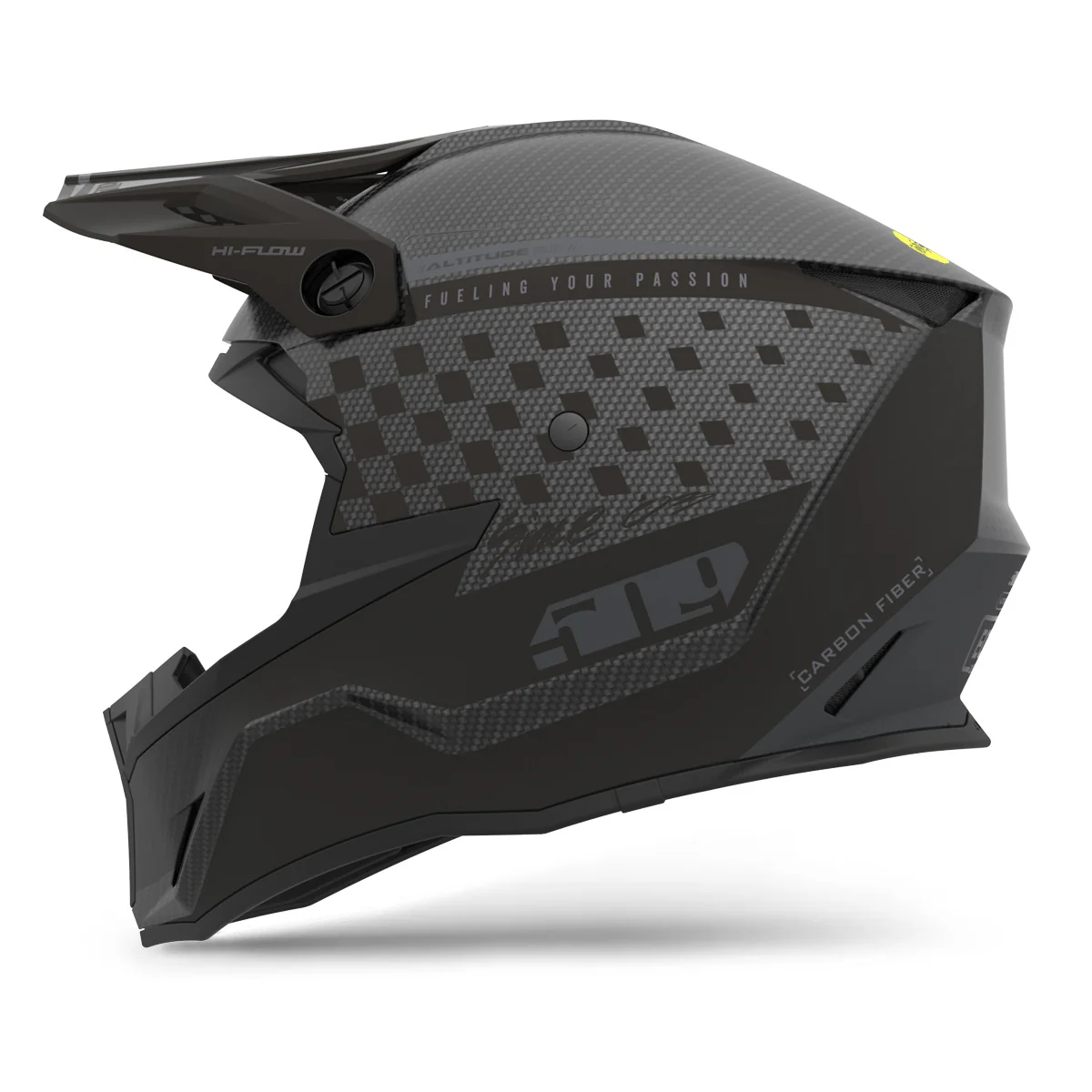 Altitude 2.0 Offroad Carbon Fiber Pro Helmet - Image 3