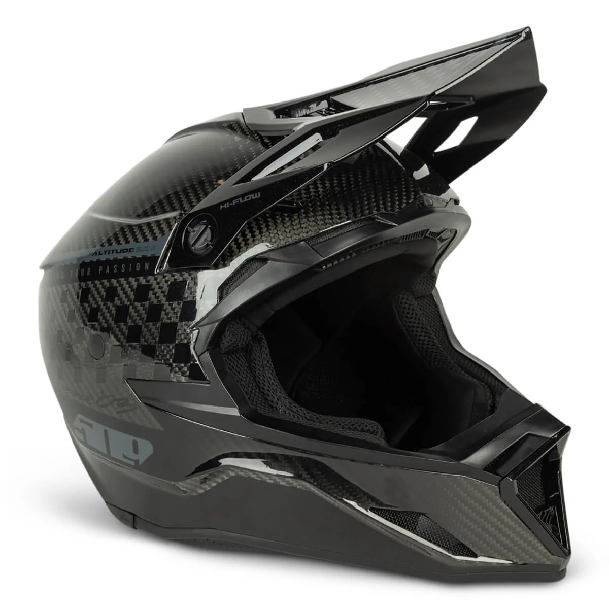 Altitude 2.0 Offroad Carbon Fiber Pro Helmet - Image 6