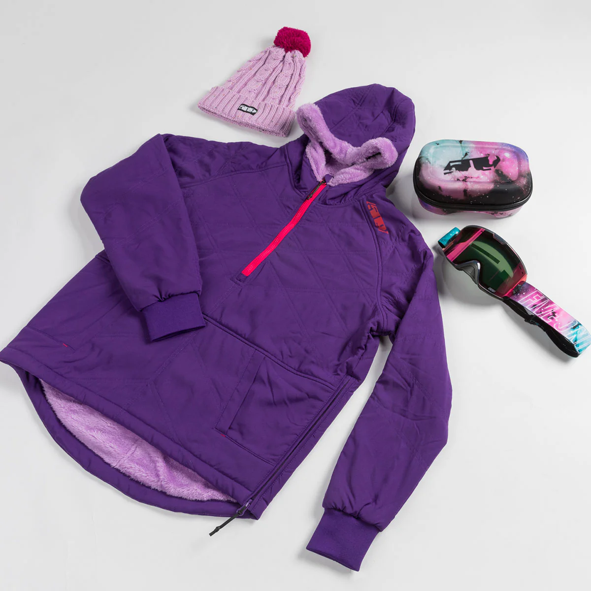 Aurora Quilted Hoodie - Image 12