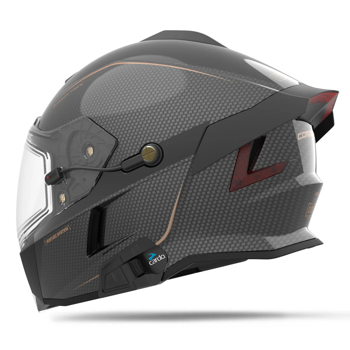 Delta V Carbon Ignite Commander Helmet - Image 3