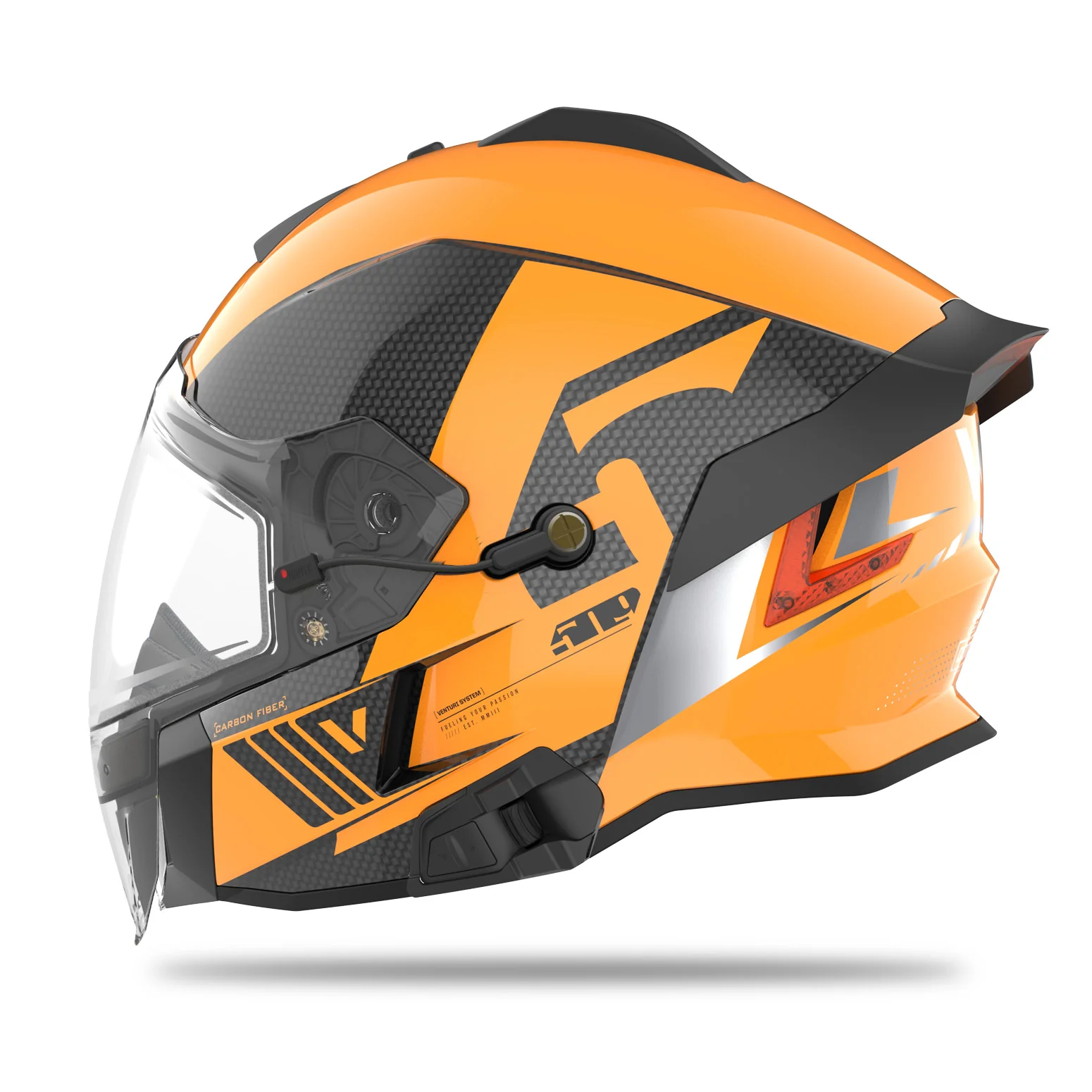Delta V Carbon Ignite Commander Helmet - Image 6