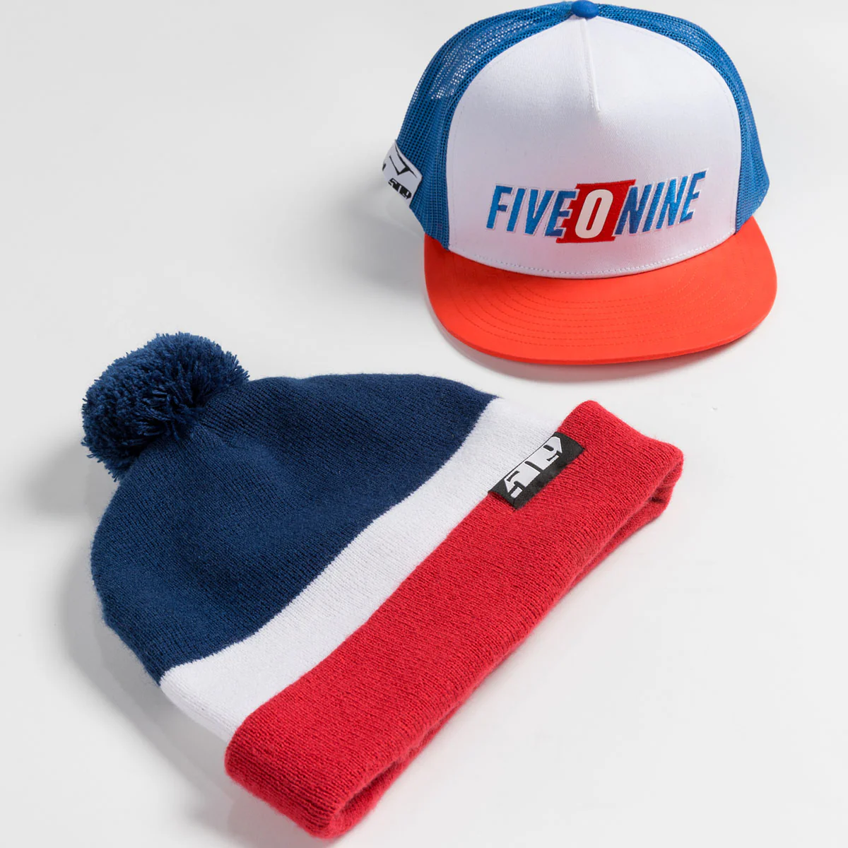 Five O Nine Flat Billed Trucker Hat - Image 4