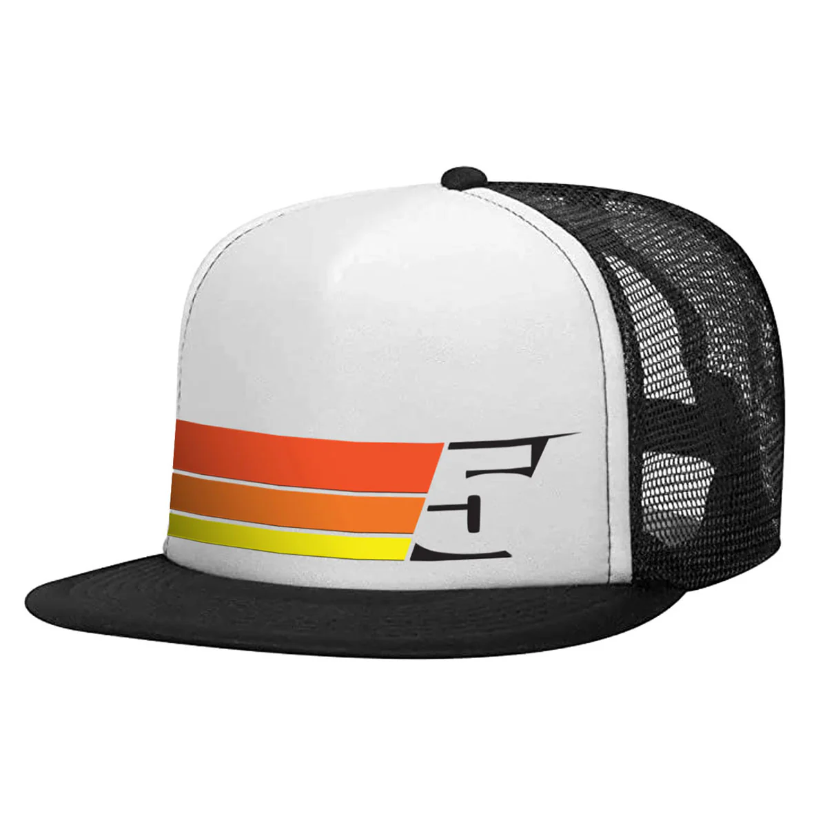 Five O Nine Flat Billed Trucker Hat - Image 8