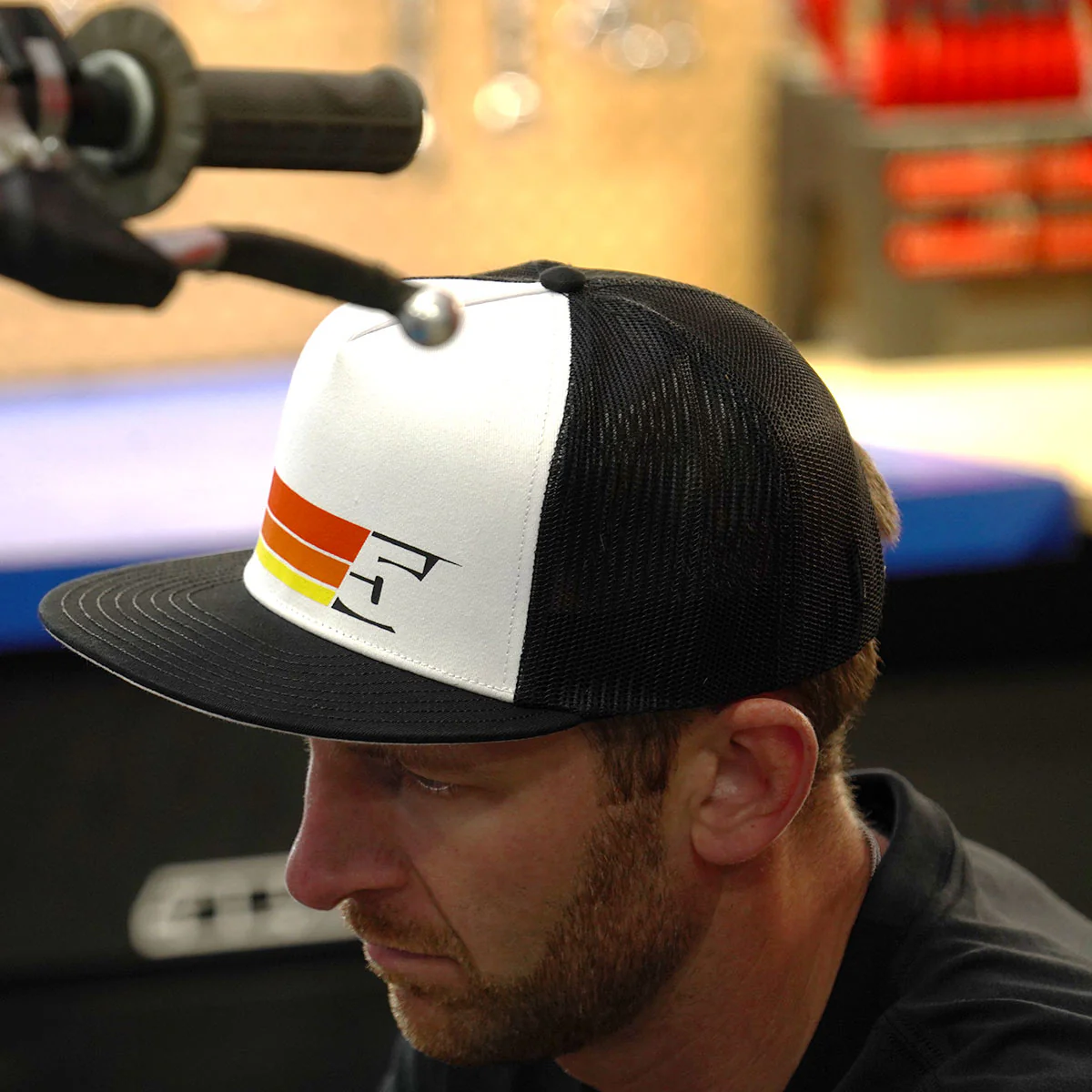 Five O Nine Flat Billed Trucker Hat - Image 9