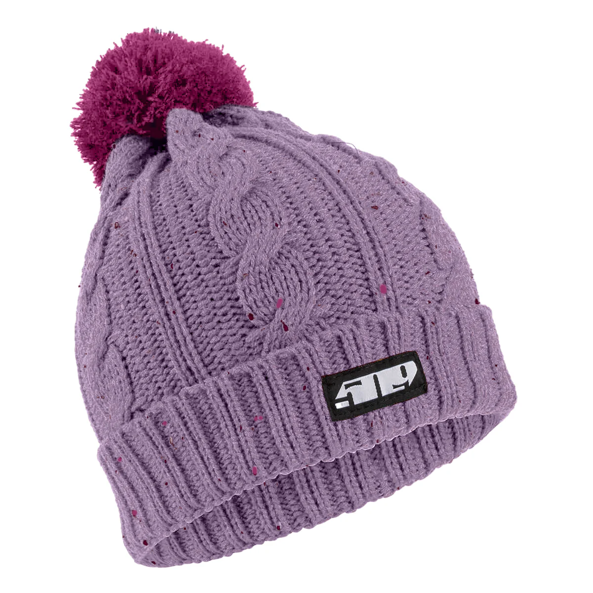 Fleck Pom Beanie - Image 5
