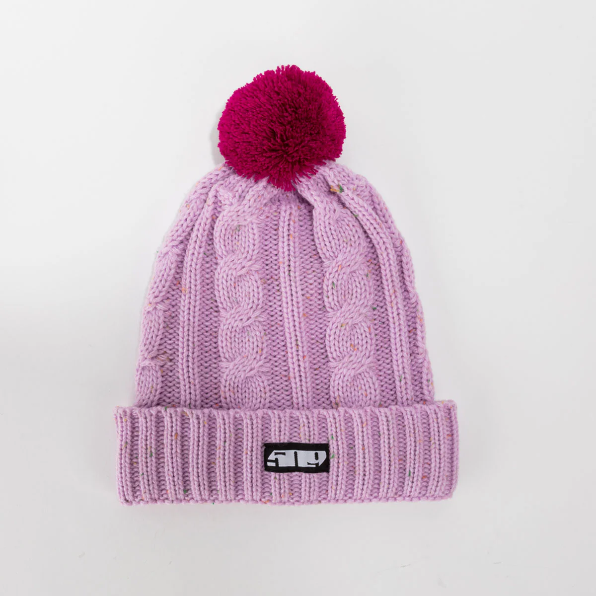 Fleck Pom Beanie - Image 6