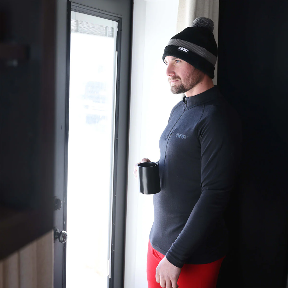 FZN Merino Quarter-Zip Shirt - Image 6