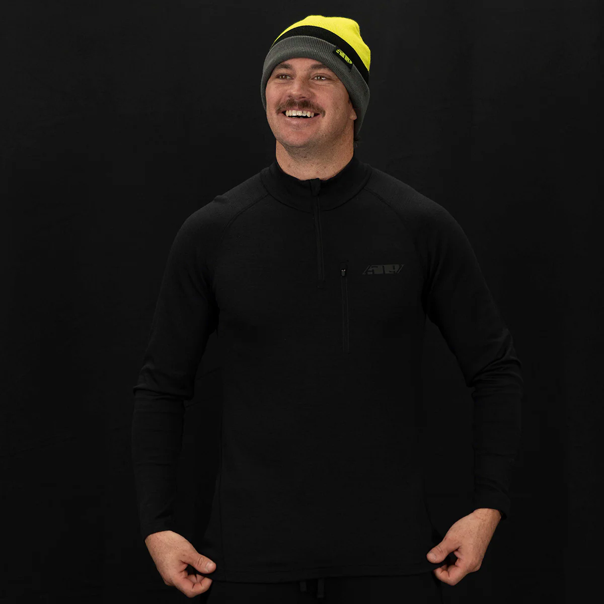 FZN Merino Quarter-Zip Shirt - Image 7