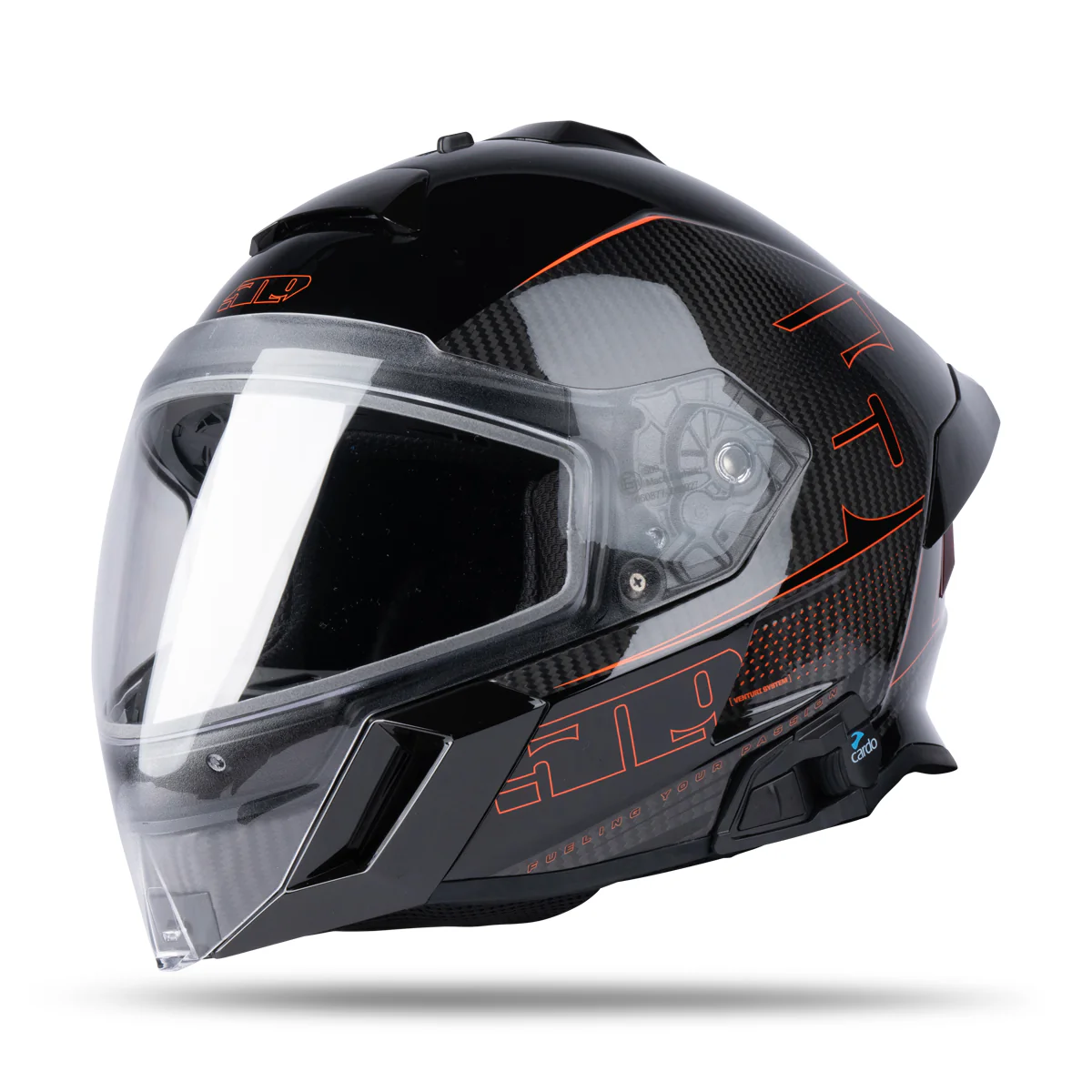 Mach V Carbon Commander Helmet - Image 11