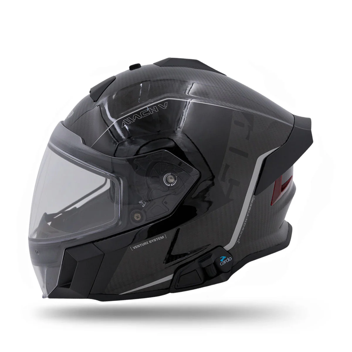 Mach V Carbon Commander Helmet - Image 18
