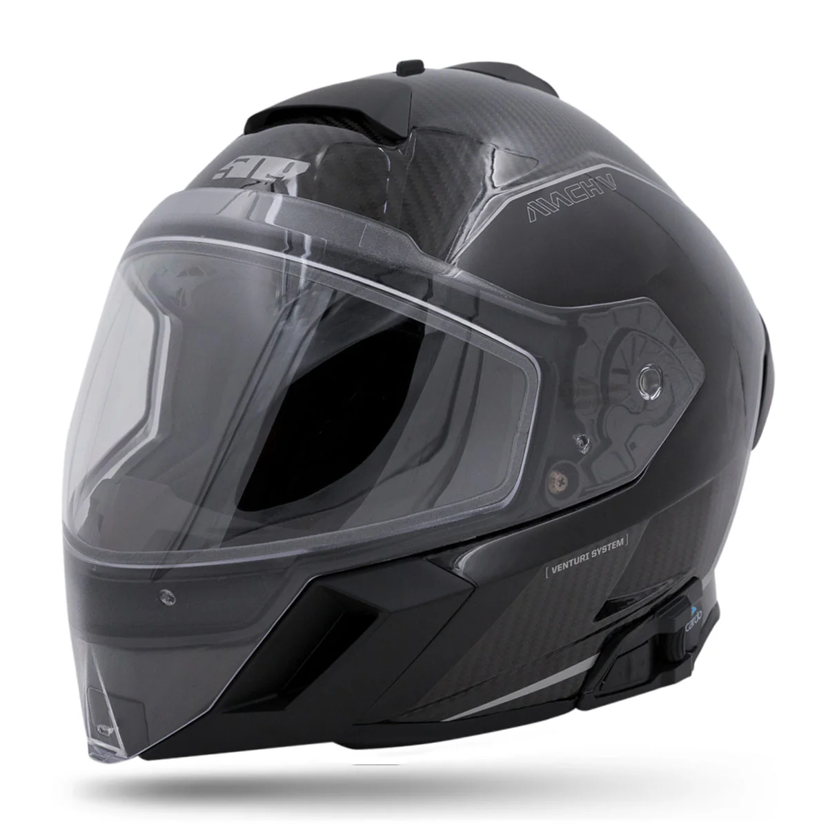 Mach V Carbon Commander Helmet - Image 19