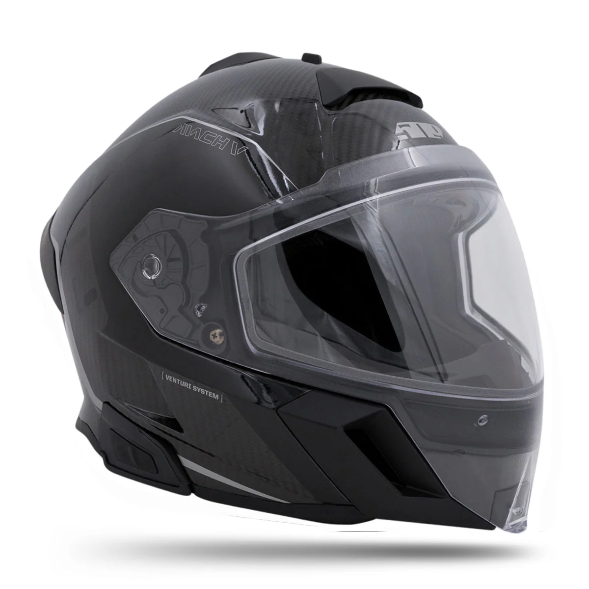 Mach V Carbon Commander Helmet - Image 21