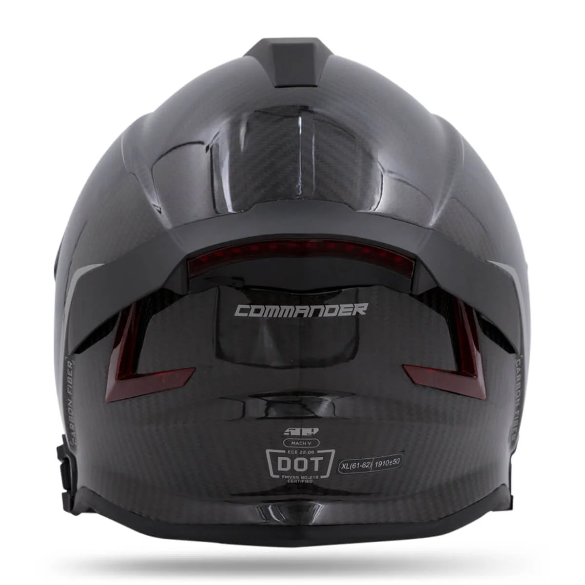 Mach V Carbon Commander Helmet - Image 22