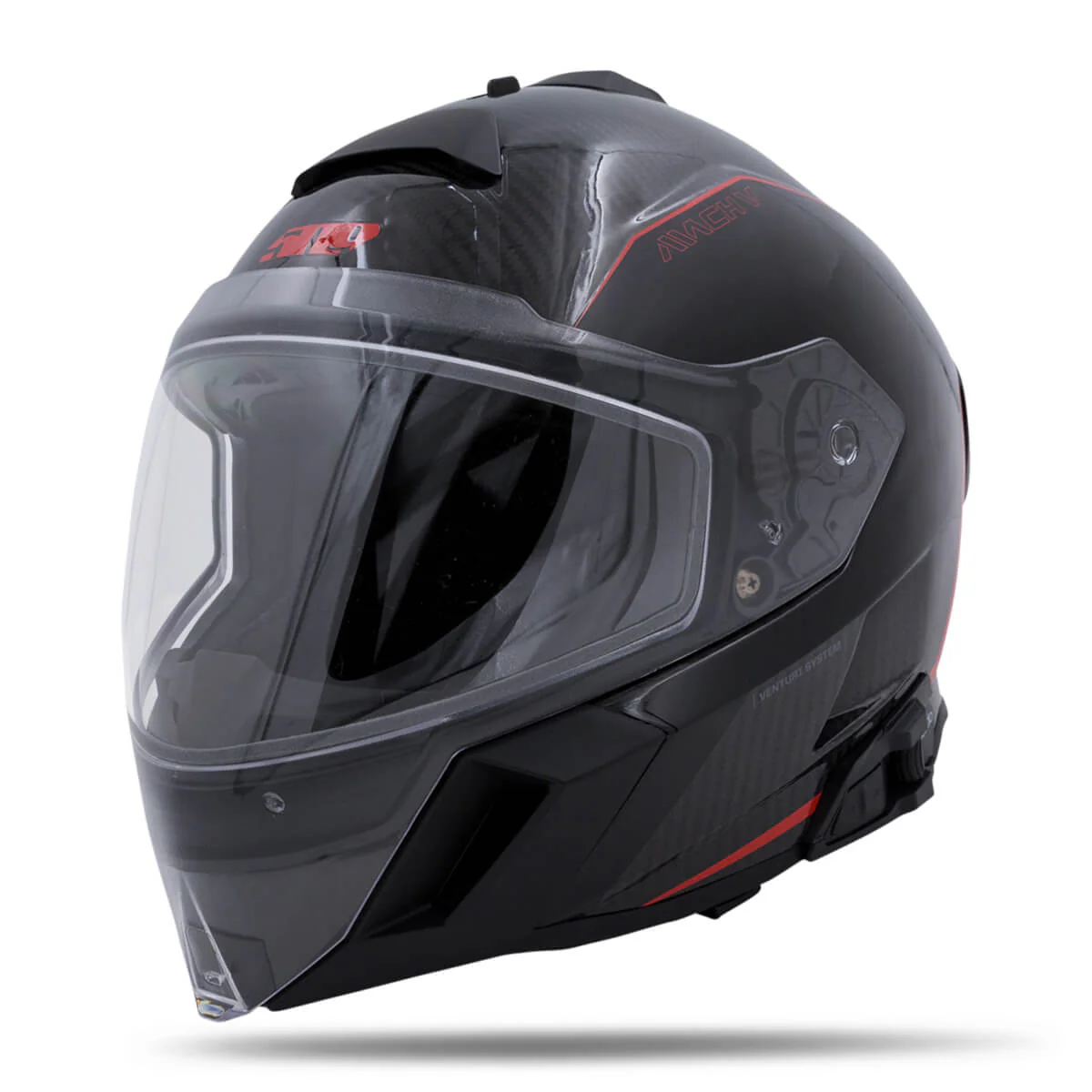 Mach V Carbon Commander Helmet - Image 25