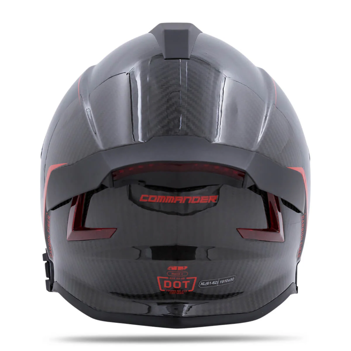 Mach V Carbon Commander Helmet - Image 28