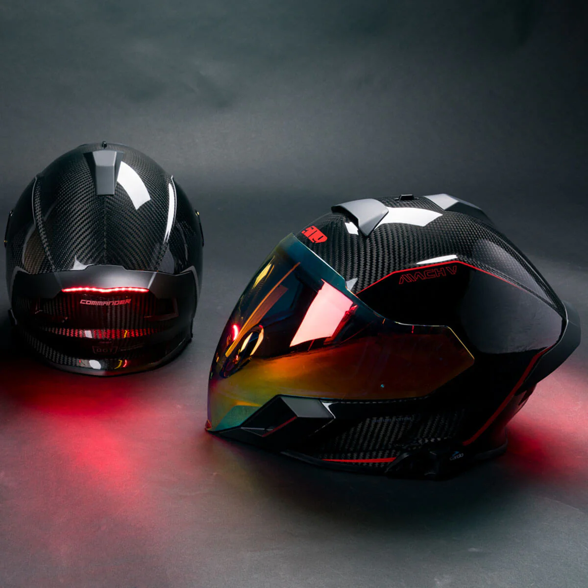 Mach V Carbon Commander Helmet - Image 29