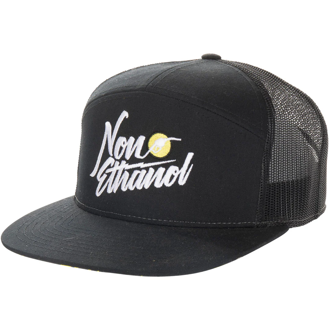 Non-Ethanol 7 Panel Snapback Hat - Image 2