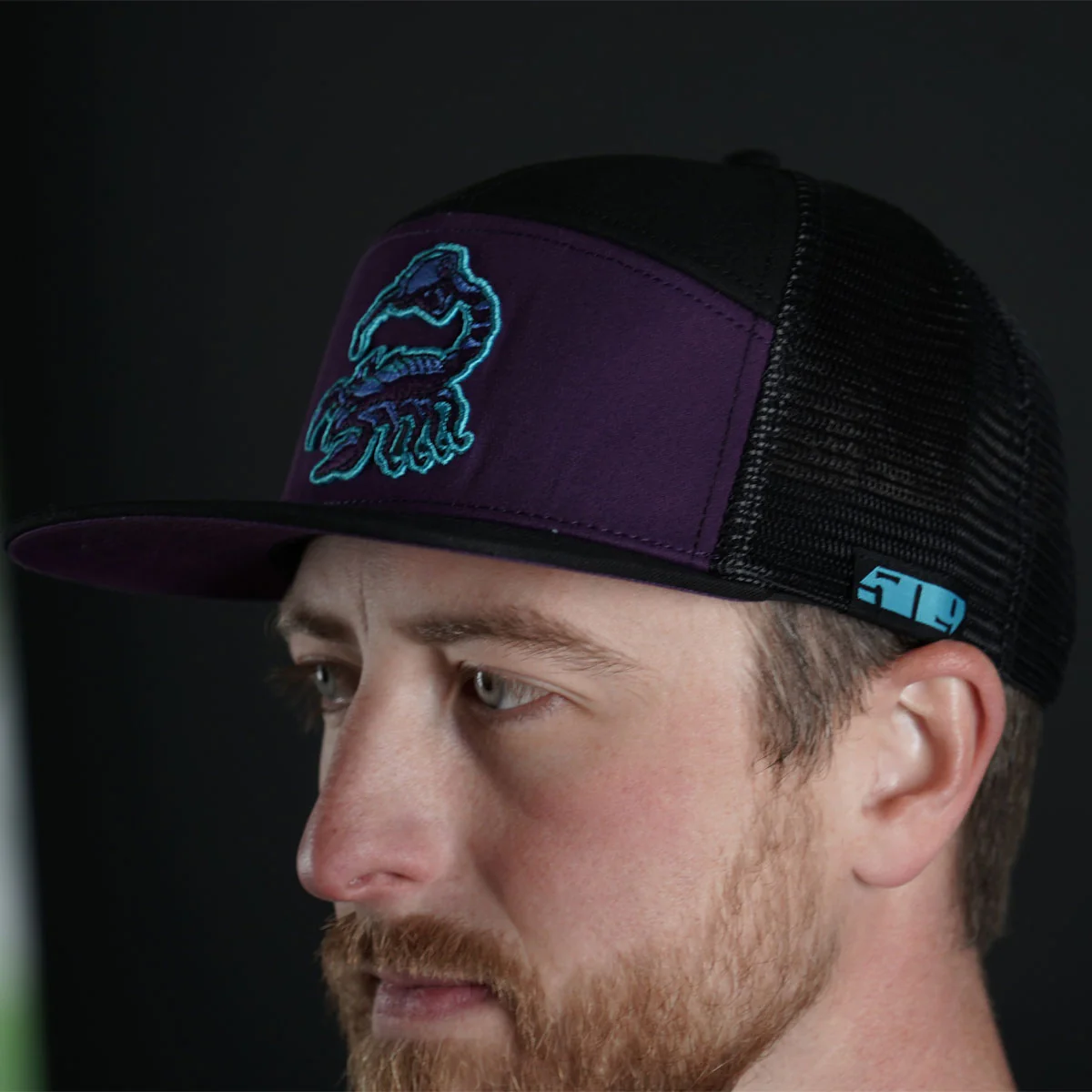 Non-Ethanol 7 Panel Snapback Hat - Image 5