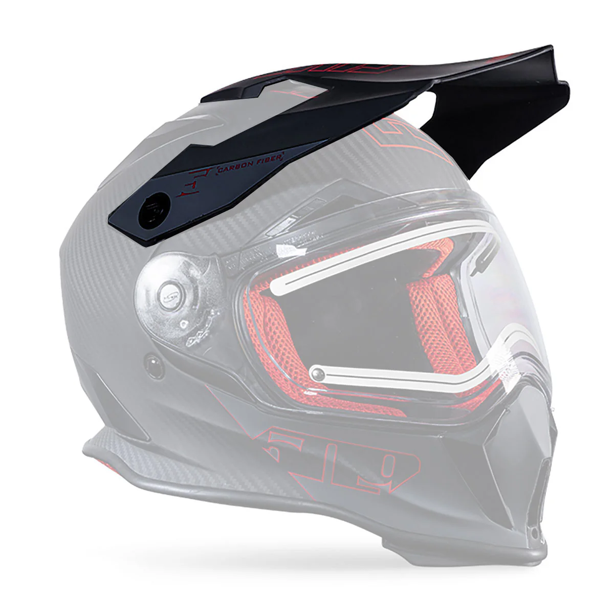 Visor for Delta R3 Carbon Fiber Helmets - Image 2