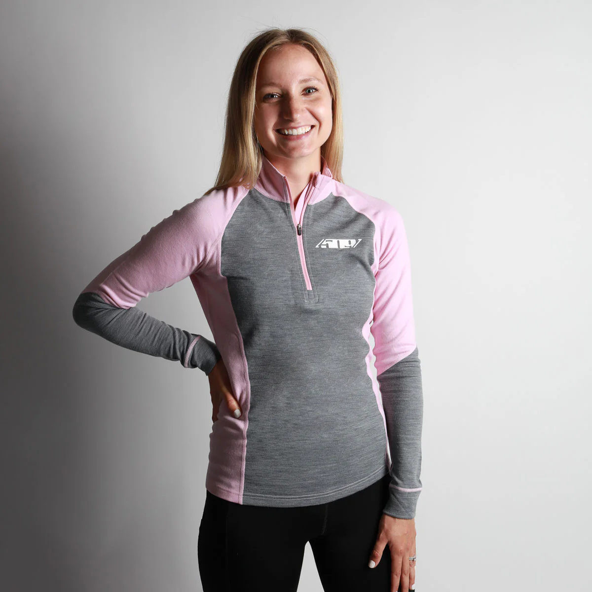 Women's FZN Merino Quarter Zip - Image 9