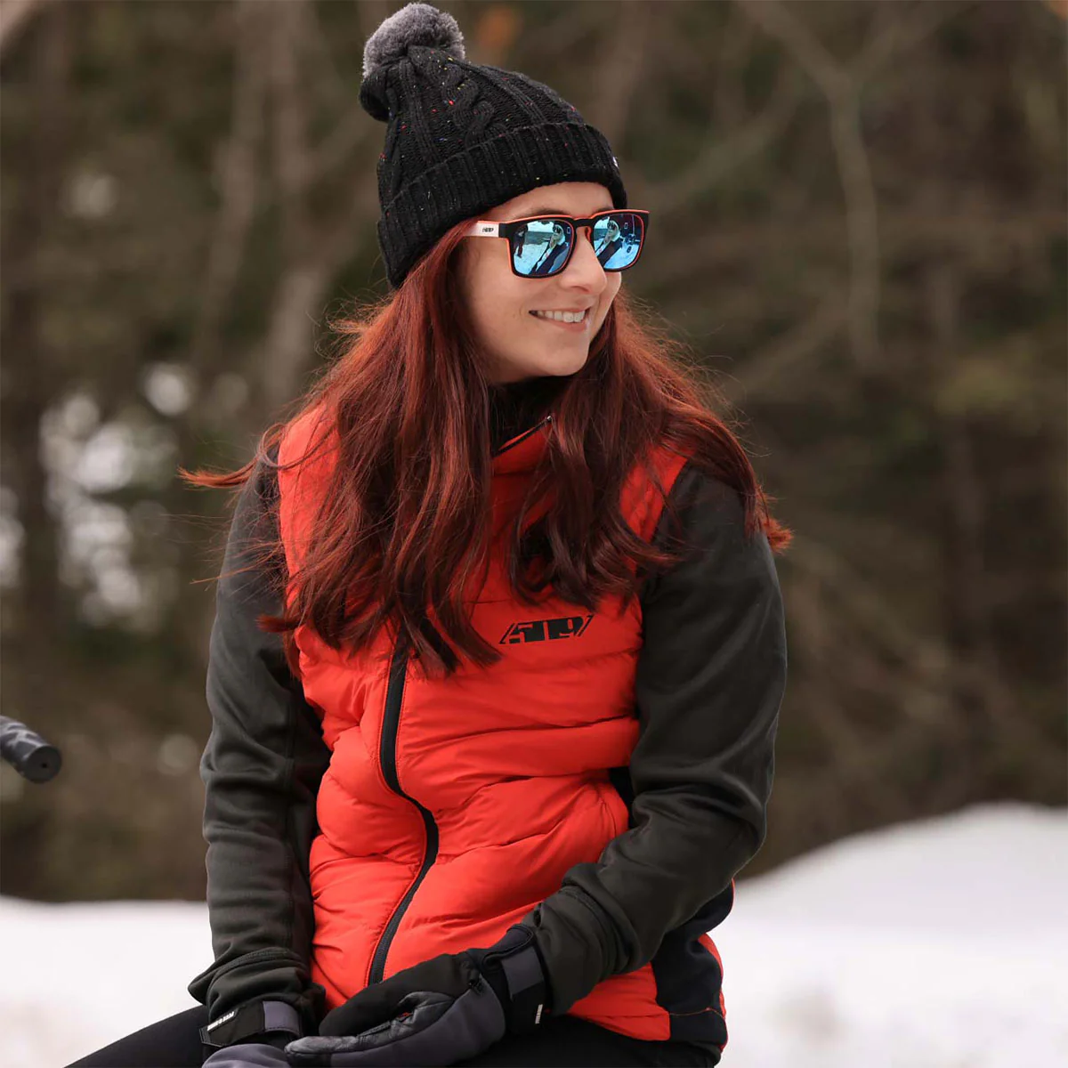 Women's Syn Down Hybrid Vest - Image 5